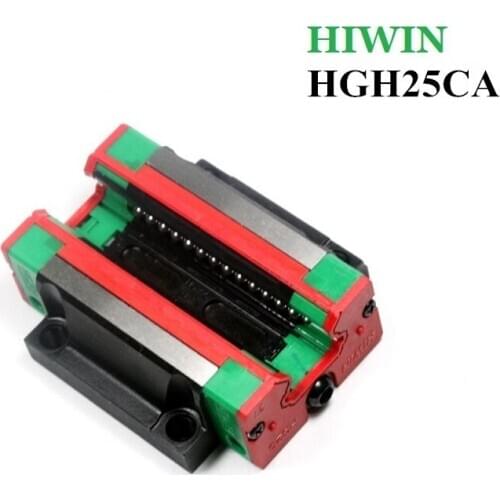 New Original HIWIN HGH HGH25 series Linear Block HGH25CA Sliding Carriage for 23mm width HGR25 linear guide rail