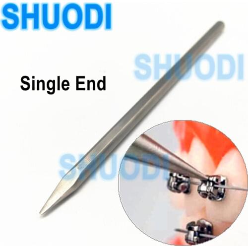 Single end Dental bracket Lockpicks self-ligating braces opener Dental Opener Tool for Opening Self Ligating Passive bracket