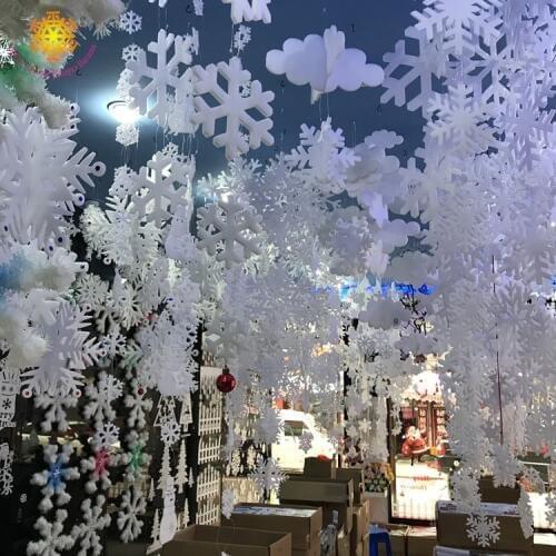 Christmas Snowflake Copos De Nieve Navidad Sneeuwvlok Sneeuwvlok Frozen Party Winter Decoration Navidad Reine Des Neiges Snow
