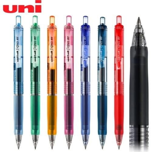 8pcs Uni Ball Gel Pen UMN-105 Signo RT 0.5mm UMN-138 0.38mm Press Color Gel Pen for Writing Smooth Writing