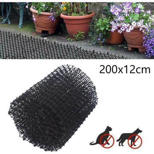 New Garden Cat Scat Mats Anti-cat Dogs Repellent Mat Prickle Strips Keep Cats Away Safe Plastic Spike Thorn Network Pets Supply