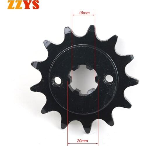 520 13T 13 Tooth Front Sprocket Gear Staring Wheel For Yamaha Off Road YZ80 YZ80H YZ80J YZ 80 1981-1982 For Suzuki TS100S TS100B