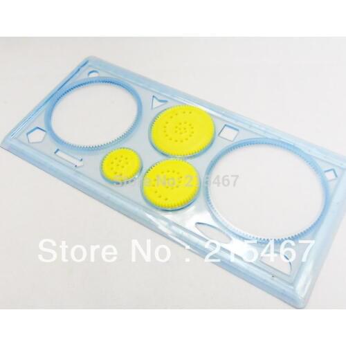 60 piece Good quality Spiral Art Tool Spirograph Ruler Pinata Funny Gift Creative Kid Educational Birthday Party Favor Carnival