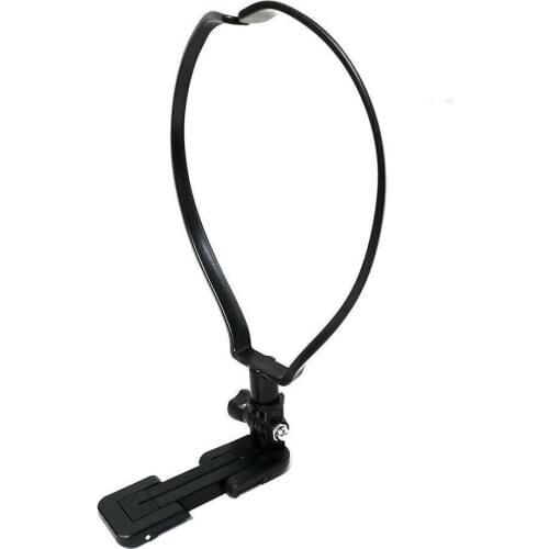 Hands Free Lazy Wearable Neck Camera Holder Mount Tripod Stand Pro Phone Photographing Adjustable Arm Necklave POV For Gopr V9V5