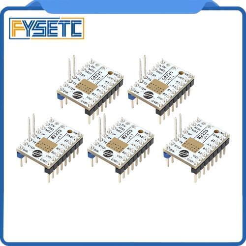 TMC2225 Replace TMC2208 TMC2209 4pcs TMC S2225 V1.1 Stepping Motor Driver Stepsticks Mute Driver 256 Micro Current 2A Peak UART