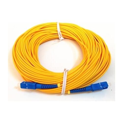 30 Meters Optical Fiber Jumper SC-SC SM SX 3mm 30M 9/125um SC/PC Fiber Optic Patch Cord in Stock Free shipping