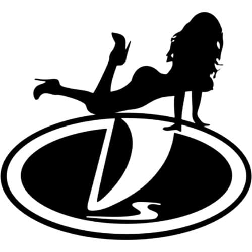 Girl Funny Car-Sticker Automobiles Motorcycles Window Bumper Laptop Vinyl Decal PVC Decorative Goods Cover Scratches Waterproof