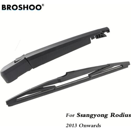 BROSHOO Car Rear Wiper Blades Back Windscreen Wiper Arm For Ssangyong Rodius Hatchback (2013-) 310mm,Windshield Auto Styling