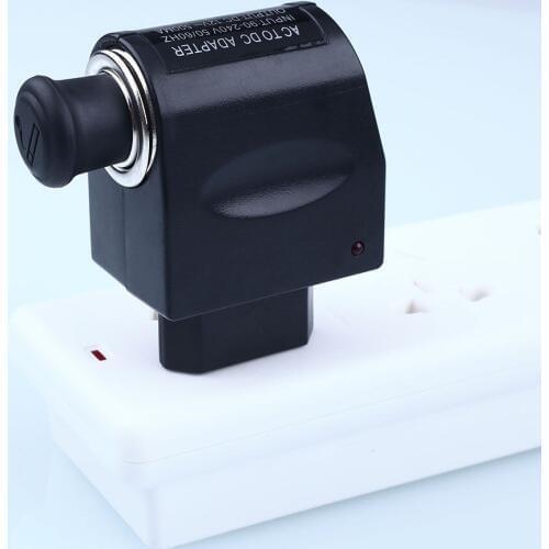 110V - 240V AC Plug To 12V DC Car Cigarette Lighter Converter Socket Adapter