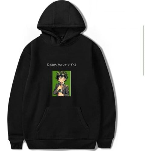 2021 Anime My Hero Academia Hoodies Harajuku Sweatshirt Men Women Pullover Streetwear Fashion Autumn Winter Clothing 300