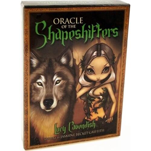 2021 Top 45 Cards Deck Oracle of the Shapeshifters Full English Divination Game Tarots