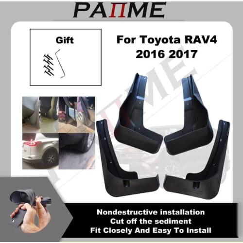 4 Pcs Set Molded Mud Flaps Mudflaps Splash Guards Front Rear Mud Flap Mudguards Fender YC101006