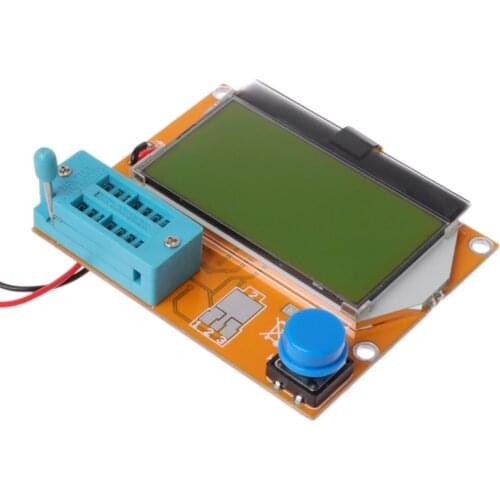 9V LCD Digital Transistor Tester LCR-T4 ESR Meter 12864 Backlight Capacitance