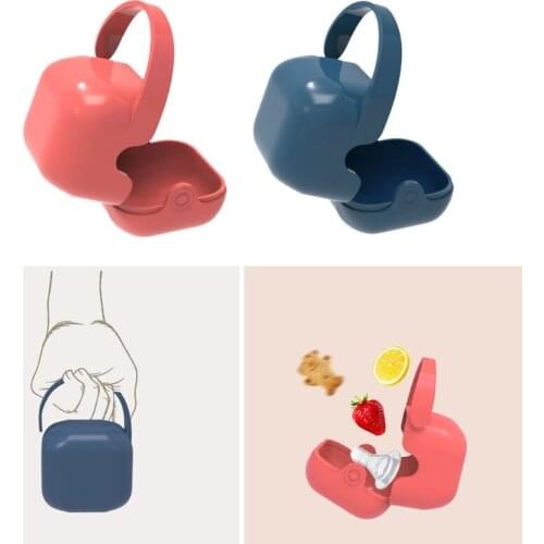 Baby 1Pcs Solid Pacifier Box Soother Container Holder Pacifier Box Travel Storage Case Safe Holder Plastic Kid Pacifier Dust Box