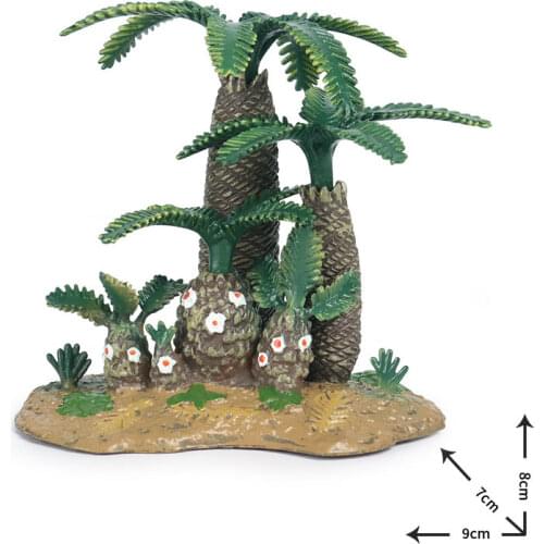 Simulation Plant Scene Model Static Plastic Toy Ornaments Tree Wieland And Pseudo Cycad Wickers Cycads Children Gifts