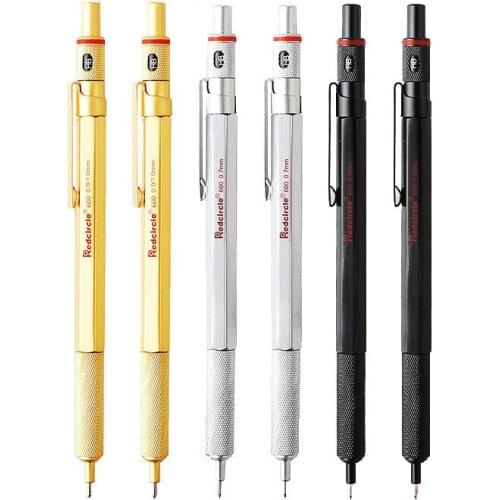 Mechanical Pencil 0.5/0.7/2.0 Mm Free Pencil Sharpening Drawing Pencil Student Stationery School Painting Art Supplies