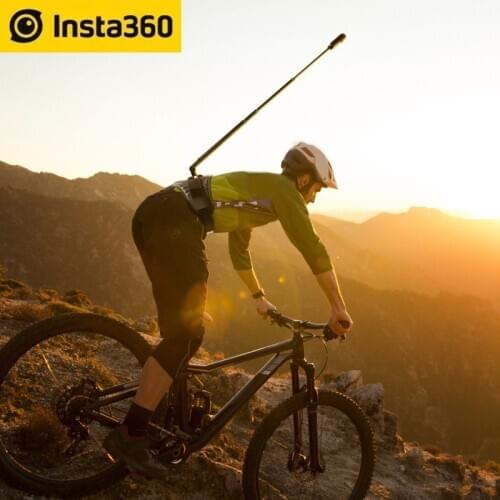 Insta360 Back Bar Bundle ONE R ONE X2 and ONE Sport Camera Accessories For Jogging Cycling Mountain Biking BMX and Motorcycling