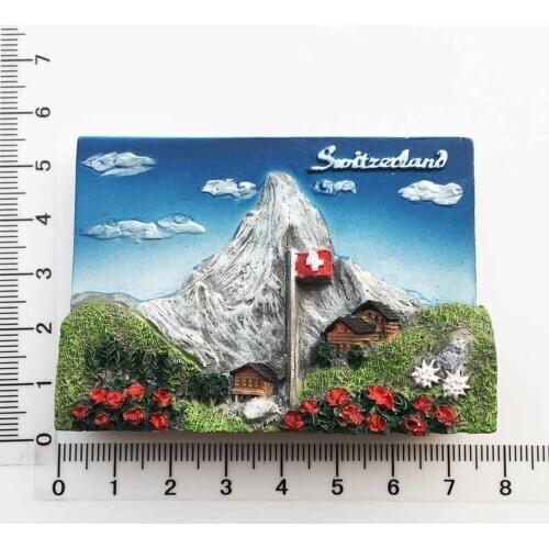 BABELEMI European Swiss Jungfrau Fridge Magnet Tourism Souvenirs Switzerland Refrigerator Magnets Stickers Home Decoration