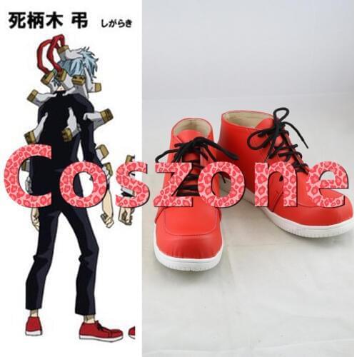 My Hero Academia Shigaraki Tomura Cosplay Shoes Boots Boku No Hero Akademia Halloween Cosplay Costume Accessory