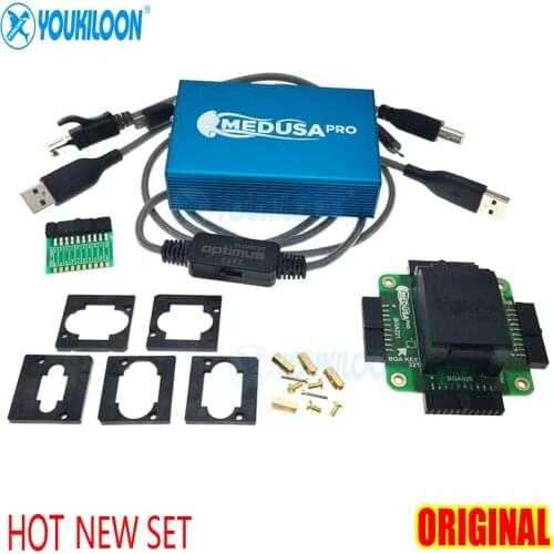 NEW Original Medusa PRO Box +eMMC Socket Adapter +JTAG Clip eMMC For LG &Samsung &Huawei with Optimus cable