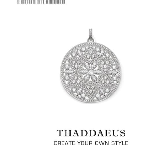 Pendant Flower Ornament,2020 New Fashion 925 Sterling Silver Jewelry Europe Style Bijoux Necklace Accessories Gift For Woman