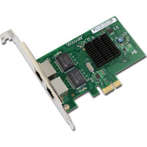 Dual port Gigabit Ethernet Adapter Network Adapter NIC Broadcom BCM5709 Chipset WY5709T