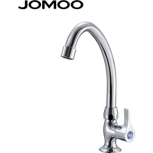 360 Degree Rotatable Brass Filtered Water Kitchen Faucet JOMOO Cold Water Modern Utility Faucet Drinking Water Kitchen Sink Tap
