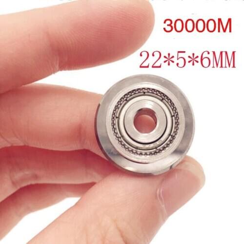 10pcs Manual tile cutting machine knife wheel TIT ANIUN GOATED ROTARY BEARING GUTTING WHEEL 22 * 5 * 6mm