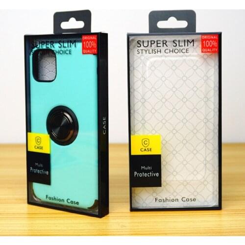 100/200/500/1000Pcs Blister PVC Plastic Clear Retail Packaging Package Box for Phone 4.7~6.5 Inch Clear Mobile Phone Case Cover