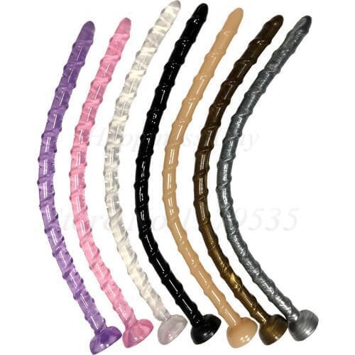 18.5 inch Dildo Butt Plug Long Anal Beads Sex Toys For Woman Orgasm Vagina Stimulator Buttplug Men Prostate Massager Anus Beads