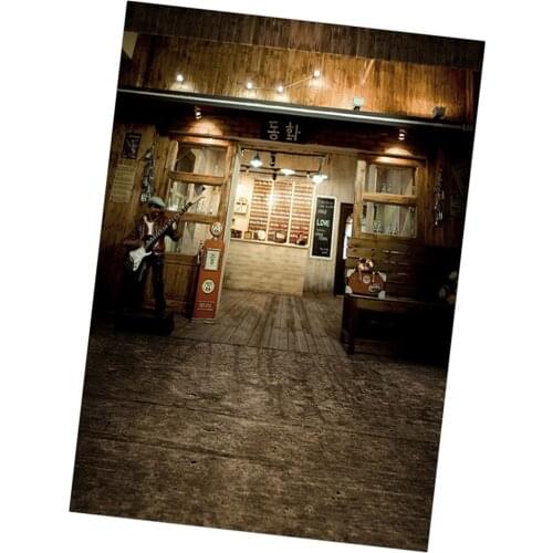 60x120cm Digital Cloth Photography Backcloth for 1/4 Doll 1/6 Blythe Doll Action Figures Dollhouse Accs Fashion Bar Scene