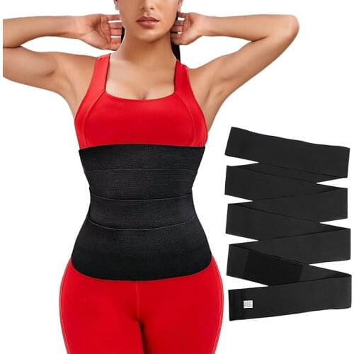 Snatch Me Up Bandage Wrap Waist Trainer Shaperwear Belt Women Slimming Tummy Belt Corset Top Stretch Bands Cincher Body Shaper