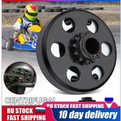 Centrifugal Automatic Clutch 19mm 3/4" 10 Tooth 420 Chain For GO Kart Minibike Fun Walk-Behind Tractor Minibike