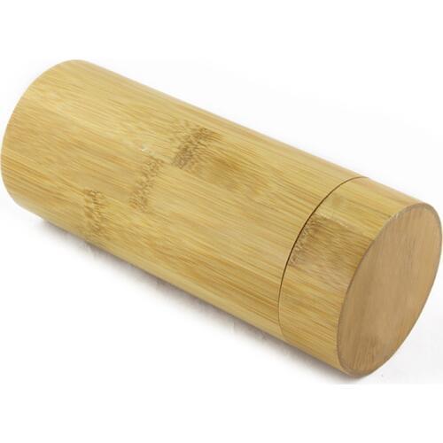 Dropshipping Latest Models Designer Sunglasses Personalized Cylindrical Case Custom Engraved Bamboo Box Package