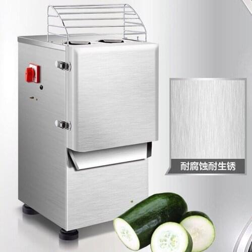 Double Port Vegetables Melons Onion Slicing Shredding Machine Multi Function Cutter Melons Cut Minced Potato Carrot Slice