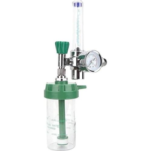 G5/8-14 10L/Min Oxygen Pressure Regulator O2 Pressure Reducing Valve Flow Meter For Oxygen Inhaler Gas Regulator