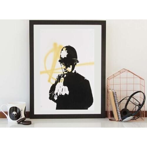 Rude Copper Graffiti Wallpaper Canvas Painting Print Living Room Home Decor Modern Wall Art Oil Painting Poster Salon Pictures