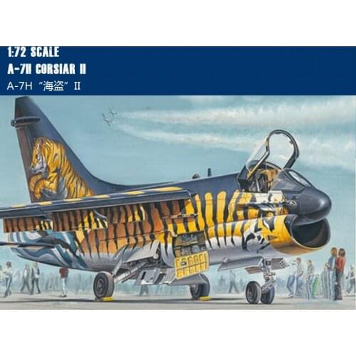 Trumpeter 87206 1/72 Aircraft Plane Jet A-7H Corsair II Fighter Attacker Model TH06250-SMT6
