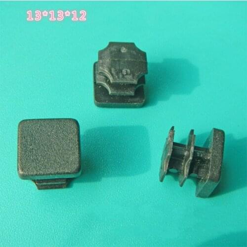 Square plug 13*13*12mm plastic Matte furniture plastic parts Plug