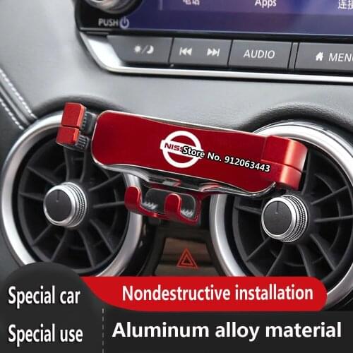 Mobile Phone Holder For Nissan Sylphy G13 G14 2013-2021 GPS Mount Support For iPhone Xiaomi huawei SAMSUNG OPPO Nokia