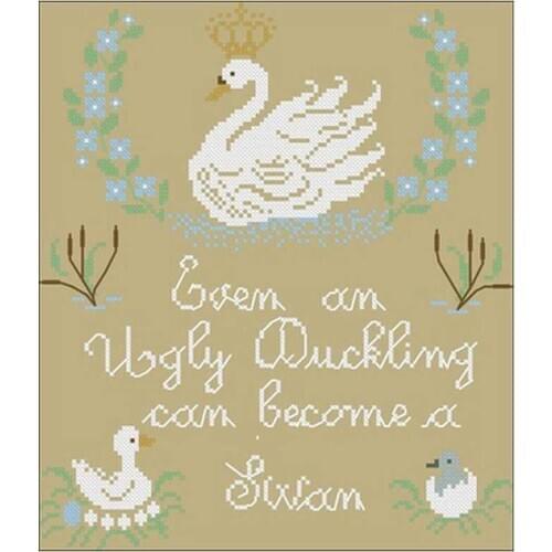 The swan animals patterns Counted Cross Stitch 11CT 14CT DIY Cross Stitch Kits Embroidery Needlework Sets home decor