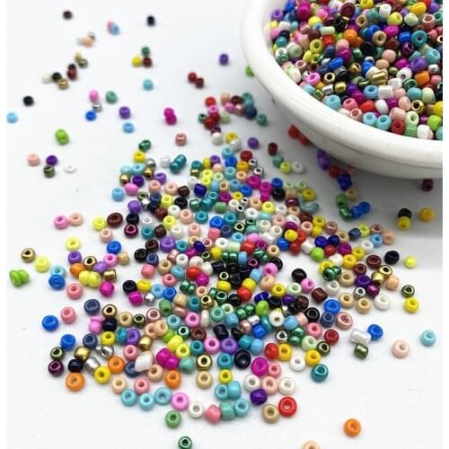 New 15g/lot 2mm 3mm 4mm Charm Czech Glass Seed Beads DIY Bracelet Necklace Beads for Jewelry Making DIY Earring Necklace