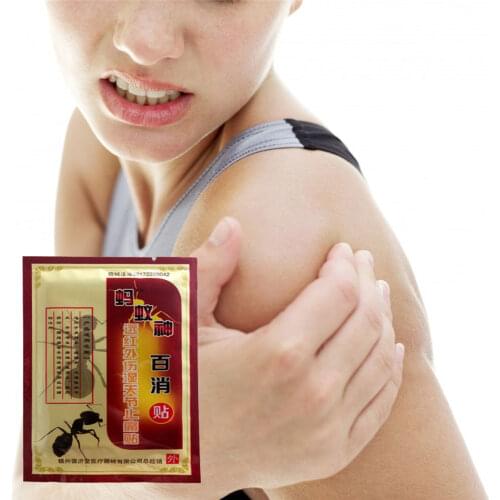 24Pcs/lot Far infrared Ant venom Analgesic Plaster Arthritis Joint Pain Relief Patch Neck/Back/Body Muscle pain relief Plasters