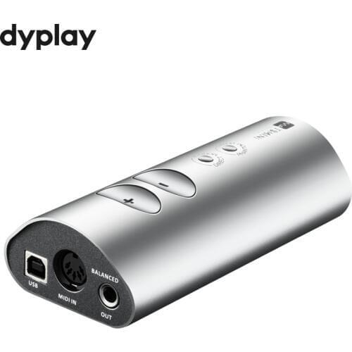 Portable USB Audio Interface Sound Card Profession Recording Microphone Guitar Live Broadcast Support Midi Keyboard Controller