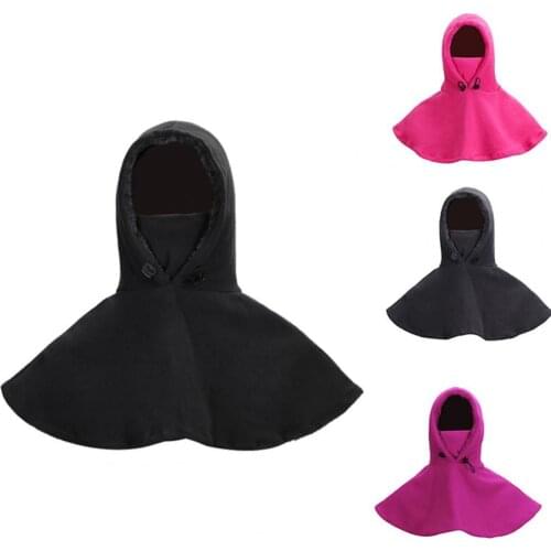 Winter Thermal Fleece Ski Mask Full Face Cover Snowboard Hood Scarfs Outdoor Sport Windproof Cycling Headgear Balaclava