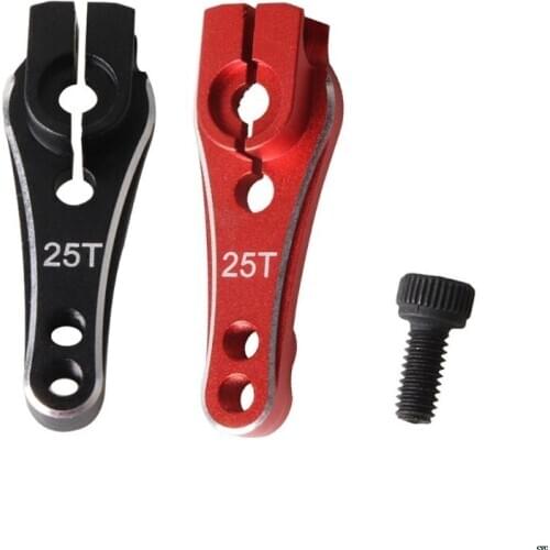 1Pcs 33MM Metal RC 25T Tooth Steering Servo Arm for 1/10 RC Crawler TRAXXAS TRX4 RC Car Parts