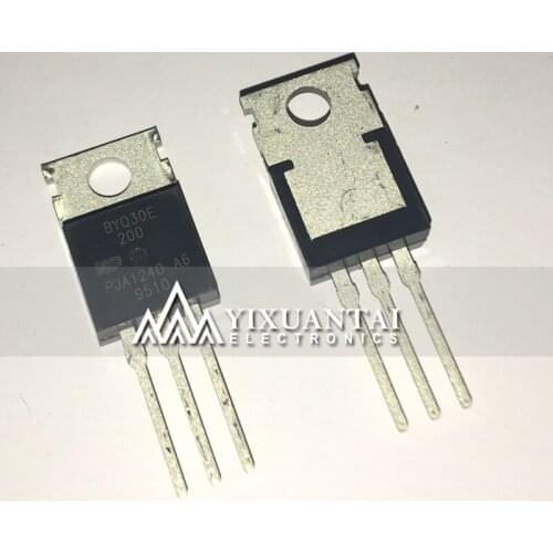 10PCS BYV44-300 BYV44-500 BYQ28E-100 BYQ28E-200 BYQ30E-200 BYW51-200 BYW51-150 TO-220