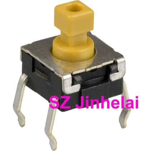 100pcs OMRON B3W-1052 Authentic Original Waterproof Dustproof TACTILE SWITCH 2.26N,Key button 6*6*7.3mm