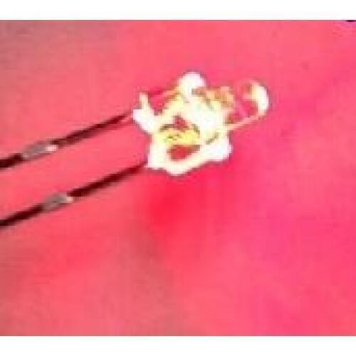 2mm 2x4 Blinking Nipple Round Head Warm White Red Green Blue Yellow Orange Flash LED Super Bright Light Beads Long Leg x 1000pcs