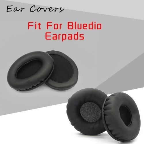 Earpads For Bluedio T2 T2S T2+ Plus Headphone Earpads Replacement Headset Ear Pad PU Leather Sponge Foam